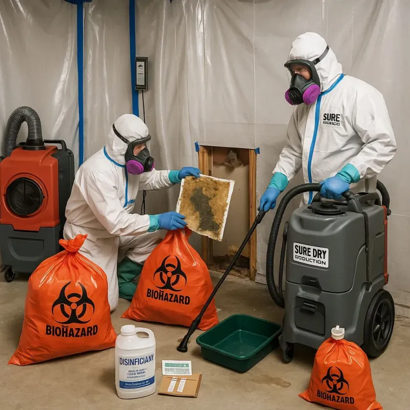 Contaminated Water Handling Protocols process in Wickenburg, AZ
